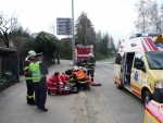 Smrtelná nehoda řidiče skútru v Jilemnici