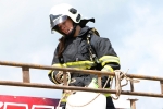 Soutěž TFA neboli Nejtvrdší hasič přežije U Učiků ve Vrchlabí