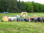 Dvojzávod Českého poháru v lesích u Rokyté, kterého se účastnilo přes 1600 běžců