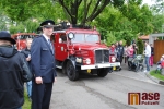 VI. propagační jízda sboru dobrovolných hasičů, zastávka v Semilech