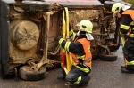 Soutěž ve vyprošťování zraněných osob z havarovaných vozidel ve Frýdlantu