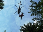 Záchrana paraglidisty na Kozákově
