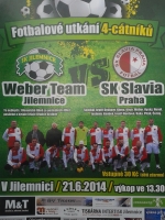 Utkání Weber team - SK Slavie Praha hrané v Jilemnici