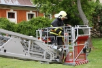 FOTO: Taktické cvičení hasičů se odehrávalo na zámku Hrubý Rohozec