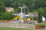 Zahájení stavby lanovky z parkoviště Herlíkovice-Bubákov