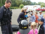 Policisté navštívili děti na letních táborech v Pojizeří