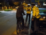 V turnovských ulicích Přepeřská, Nádražní a Sobotecká kontrolovali policisté při preventivní akci chodce a cyklisty