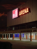 Liberecká Arena se rozzářila v barvách nového partnera