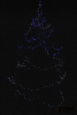 Druhý vánoční stromek v Semilech - Podmoklicích