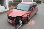 Nehoda dvou vozidel v Kundraticích