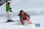 Silvestrovská snow party 2014 v beneckém skiareálu Kejnos