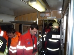 Nehoda vlaku u Poniklé, který narazil do spadlé skály