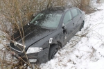Nehoda na silnici od Valteřic na Hrabačov