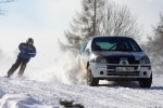 Krkonošský pohár v autoskijöringu 2015 - první závod na Kozákově