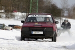 Krkonošský pohár v autoskijöringu 2015 - první závod na Kozákově