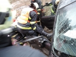 Dopravní nehoda v Košťálově, části obce zvané Valdice