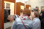 Vernisáž výstavy Za krásou modrotisku v krkonošském muzeu v Jilemnici