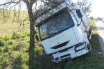 Nehoda nákladního vozidla ve Ktové u Turnova