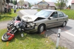 V závěru května se v Pojizeří dvakrát střetly automobily s motocykly