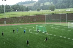 Vyzkoušení hřiště s umělým povrchem nového stadionu ve Vejsplaších ve Vrchlabí