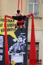 Staročeská pouť v Semilech 2015 - Cirkus TeTy v zápletu