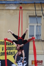 Staročeská pouť v Semilech 2015 - Cirkus TeTy v zápletu