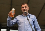 Slavnosti vratislavického piva 2015 - hejtman Libereckého kraje Martin Půta