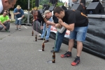 Slavnosti vratislavického piva 2015 - soutěž pití pova brčkem