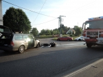 Nehody motorkářů v Bořkově a Mírové opět zaměstnaly hasiče