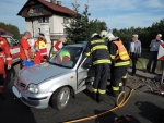 Nehoda dvou osobních aut v Jilemnici
