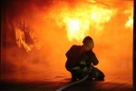 Hasiči z Libereckého kraje absolvovali výcvik v ohňovém trenažéru