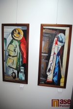 Výstava Jaroslava Klápště v galerii Detesk v Železném Brodě