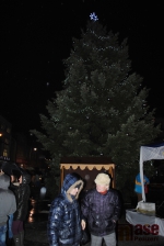 Rozsvícení vánočního stromu v Semilech 2015
