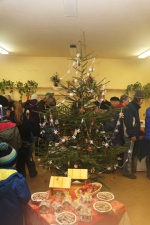 Rozsvícení vánočního stromu v Bozkově 2015