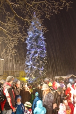 Rozsvícení vánočního stromu v Harrachově 2015