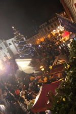 Rozsvícení vánočního stromu na náměstí Českého ráje v Turnově