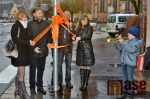 Slavnostní otevření nově osvětlenému přechodu pro chodce u náměstí Míru ve Vrchlabí