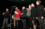 Společné zpívání vánočních koled na vrchlabském náměstí