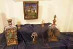 Vernisáž výstavy Od masopustu po velikonoce v malé výstavní místnosti Krkonošského muzea ve Vrchlabí