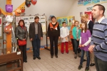 Vernisáž výstavy prací žáků ZŠ Školní v knihkupectví K & T ve Vrchlabí