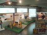 Expozice válečného muzea na Chlumu