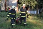 Požár přečerpávací stanice mazutu v Semilech - Řekách