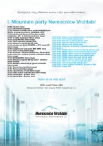 Program I. Mountain party nemocnice Vrchlabí