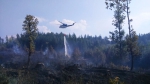 Hasiči zápolí s požárem lesa v Hrabačově u Jilemnice