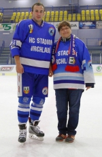Utkání 2. hokejové ligy HC Stadion Vrchlabí - HC Vlci Jablonec