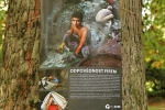 Výstava na stromech ve vrchlabském parku pojmenovaná Poznej své boty