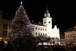 Slavnostní rozsvícení vánočního stromu na turnovském náměstí