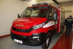 Slavnostní předání nového zásahového vozidla Iveco DA - L1T sboru hasičů města Turnov