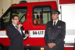 Slavnostní předání nového zásahového vozidla Iveco DA - L1T sboru hasičů města Turnov