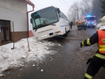 Nehoda autobusu v Jablonci nad Jizerou
